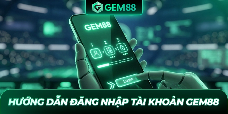 Hướng dẫn đăng nhập tài khoản GEM88