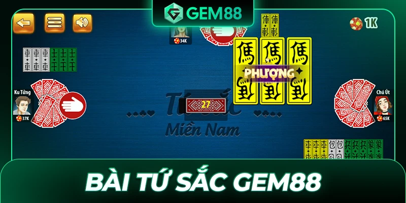 Bài Tứ Sắc GEM88