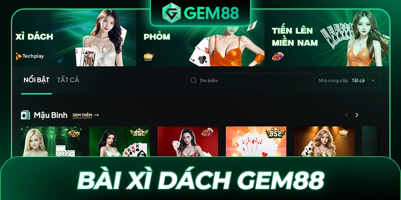 Bài Xì Dách GEM88