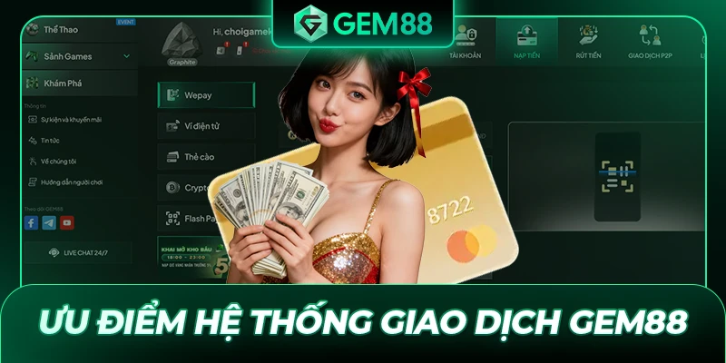 Ưu Điểm Hệ Thống Giao Dịch GEM88