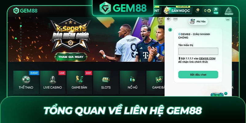 Tổng quan về liên hệ GEM88